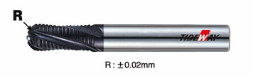 Сферическая обдирочная твердосплавная фреза Tideway LC290060L Z3 6x6x16x60 (dxDxhxL)