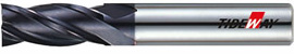 Торцевая твердосплавная фреза Tideway LC210020-4 Z4 2x4x8x40 (dxDxhxL)